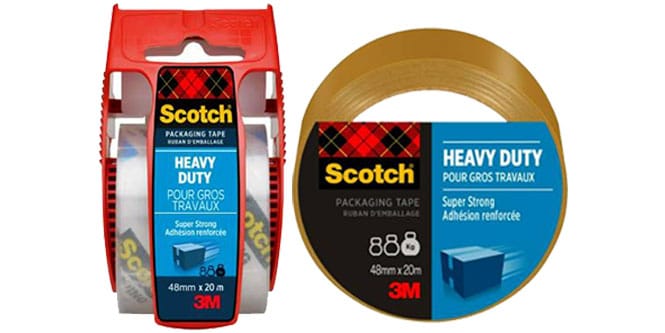 Scotch® Heavy Duty Packaging Tape Range
