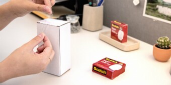 Reinforce File Folders with Scotch® Super-Hold Tape

