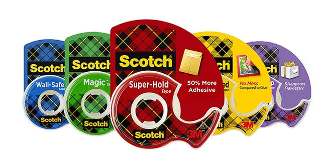 Scotch® Clear Tapes range
