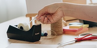 Scotch™ Tape Dispenser in use
