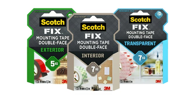 Scotch-Fix™ Mounting Tapes
